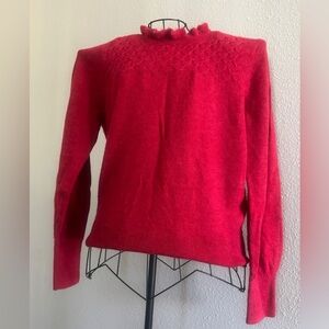 & Other Stories Classic Red Crew Neck Sweater